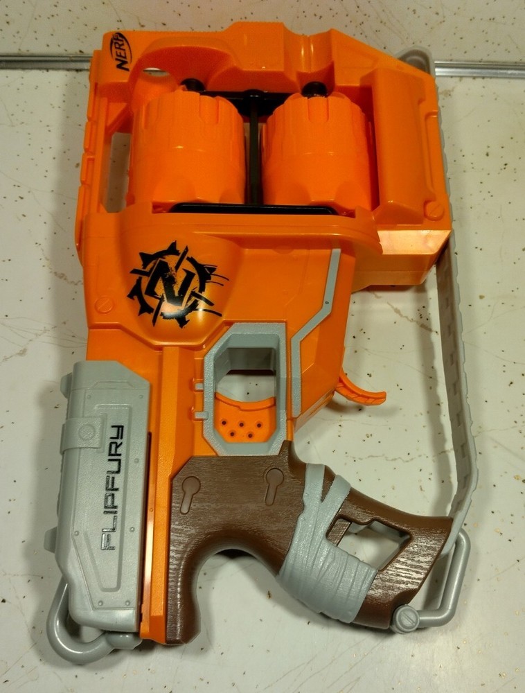 NERF Zombie Strike Flipfury Blaster