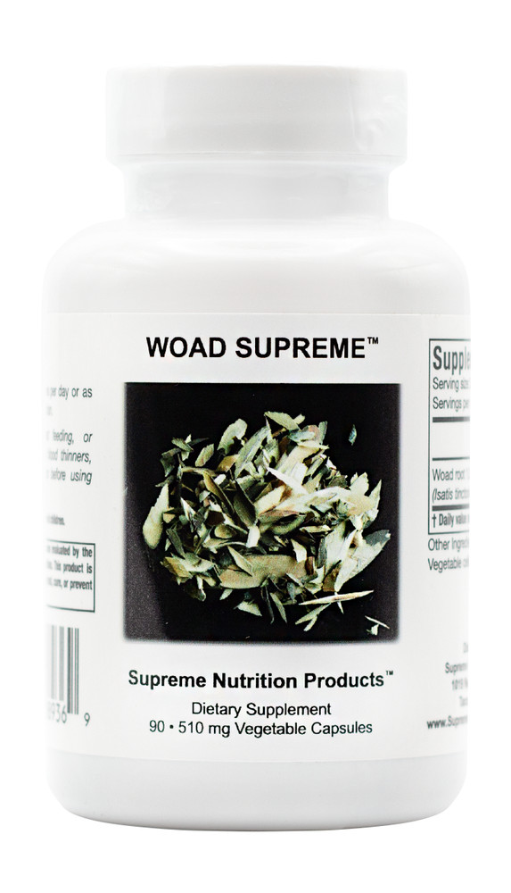 Woad Supreme by Supreme Nutrition - 510mg / Capsule- 90 Capsules