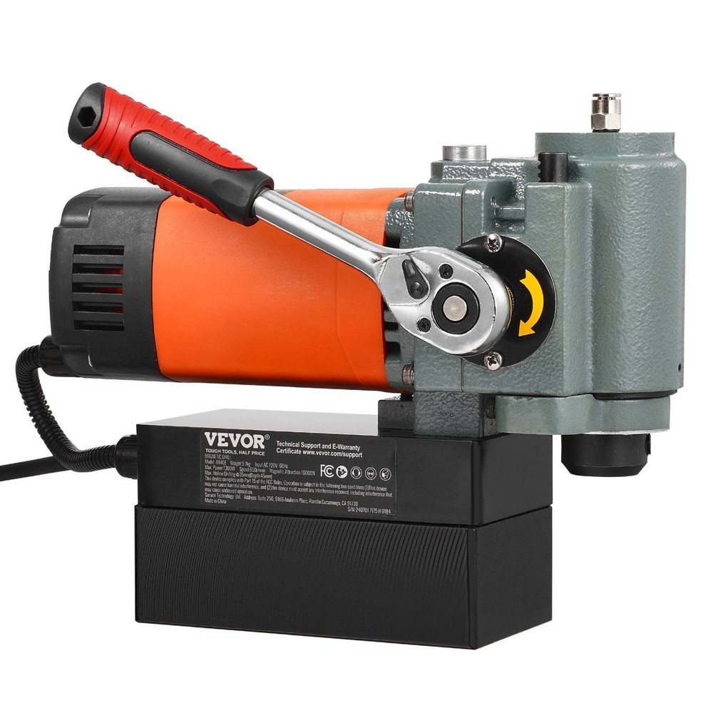 Compact Mag Drill Press 1300W Lightweight 45mm Depth High Precision