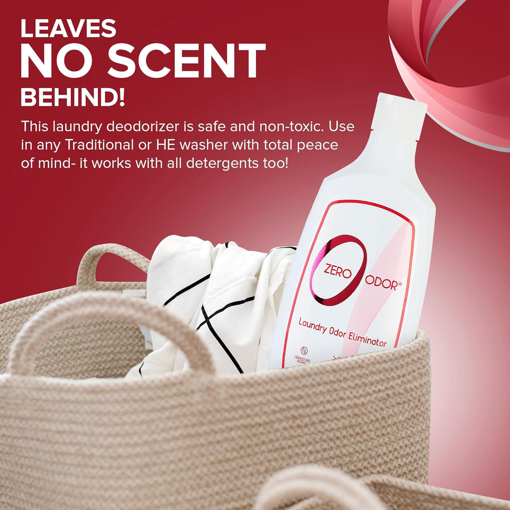 – Laundry Odor Eliminator - Permanently Eliminate Laundry Odor – Patented Mol...