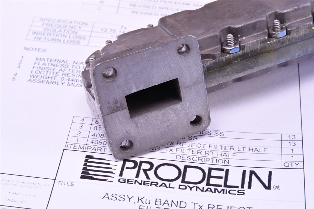 Prodelin TRF Offset Transmit Rejection Filter Ku Band