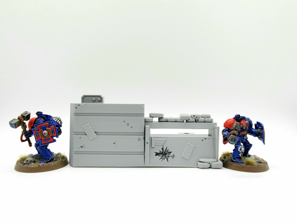3d Printed Infantry Post Terrain for Tabletop Gaming