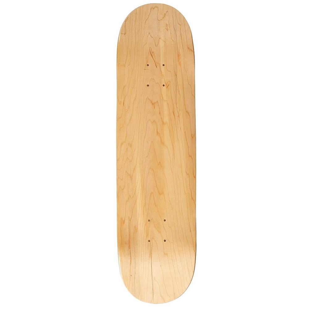 Moose Blank Skateboard Deck Natural 7.63"