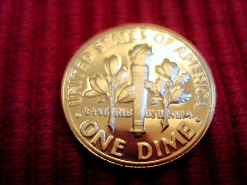 1977 S Roosevelt Gem Proof Dime