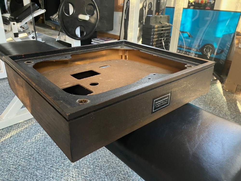 benjamin miracord  turntable base