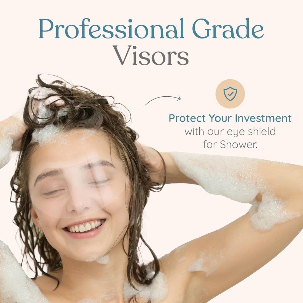 Eyelash Shield Shower Visor For Adults - 50 Eye Shields.....B27