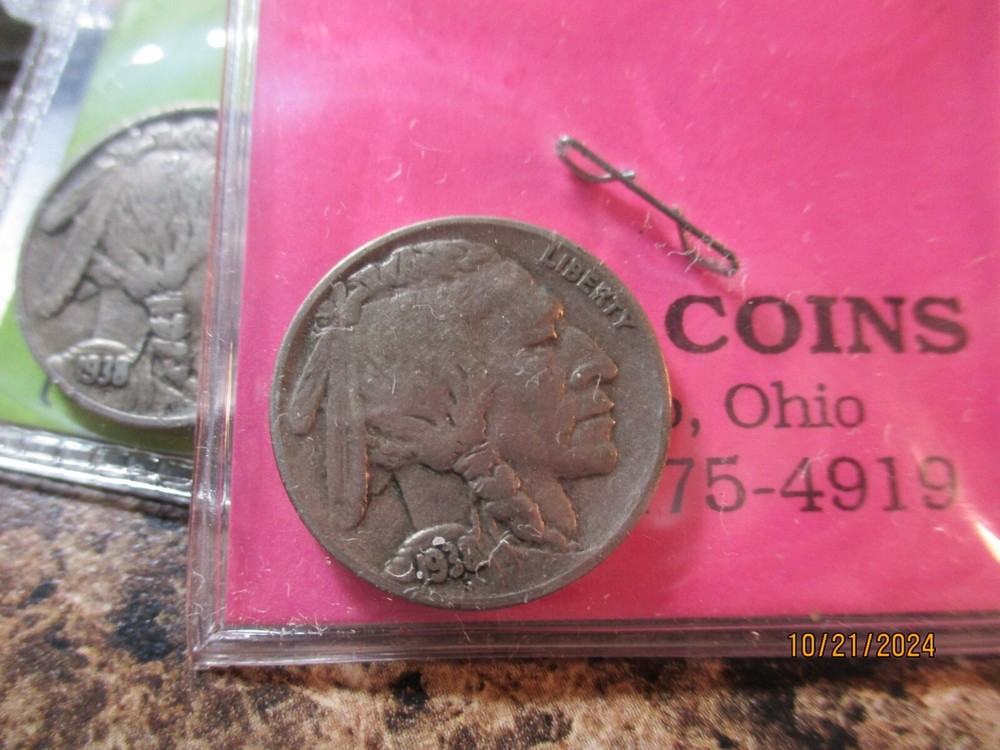 1938-D BUFFALO NICKEL FINE XX