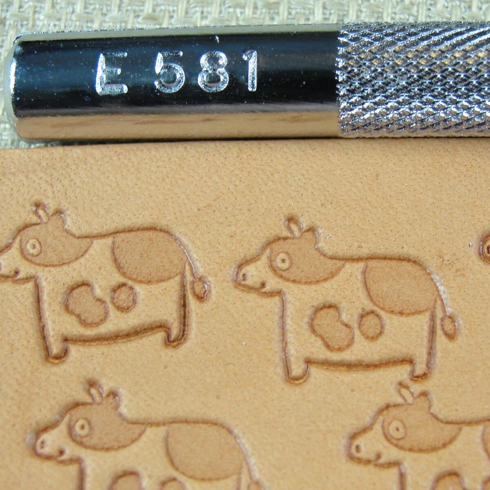 Craft Japan - #E581 Cow Stamp (Leather Stamping Tool)