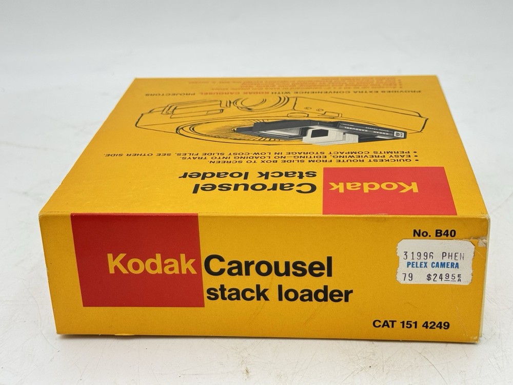 Kodak Carousel Stack Loader #B40 with Box & Instructions