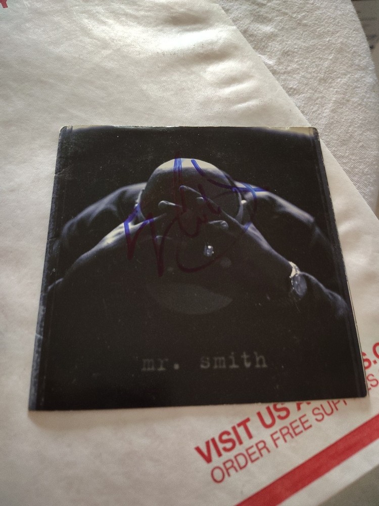 Ll Cool J Signed Cd Booklet  Mr Smith Autograph