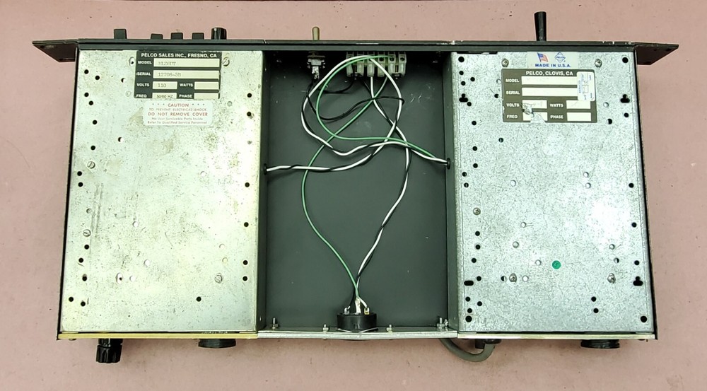 Pelco MPT24DT Joystick Control & MLZ6DT Rack Mount Remote Control Unit