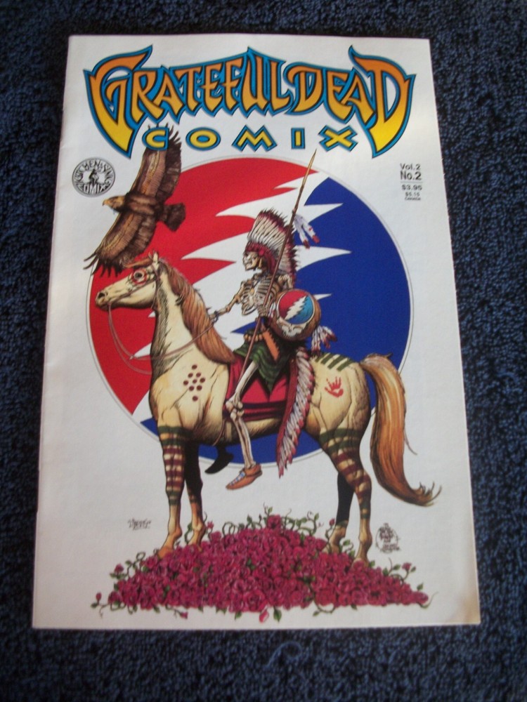 Grateful Dead Kitchen Sink Comix Vol 2 # 2 VGC