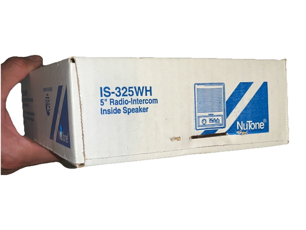 Nutone ISA-325WH Inside Radio Intercom 5" Speaker