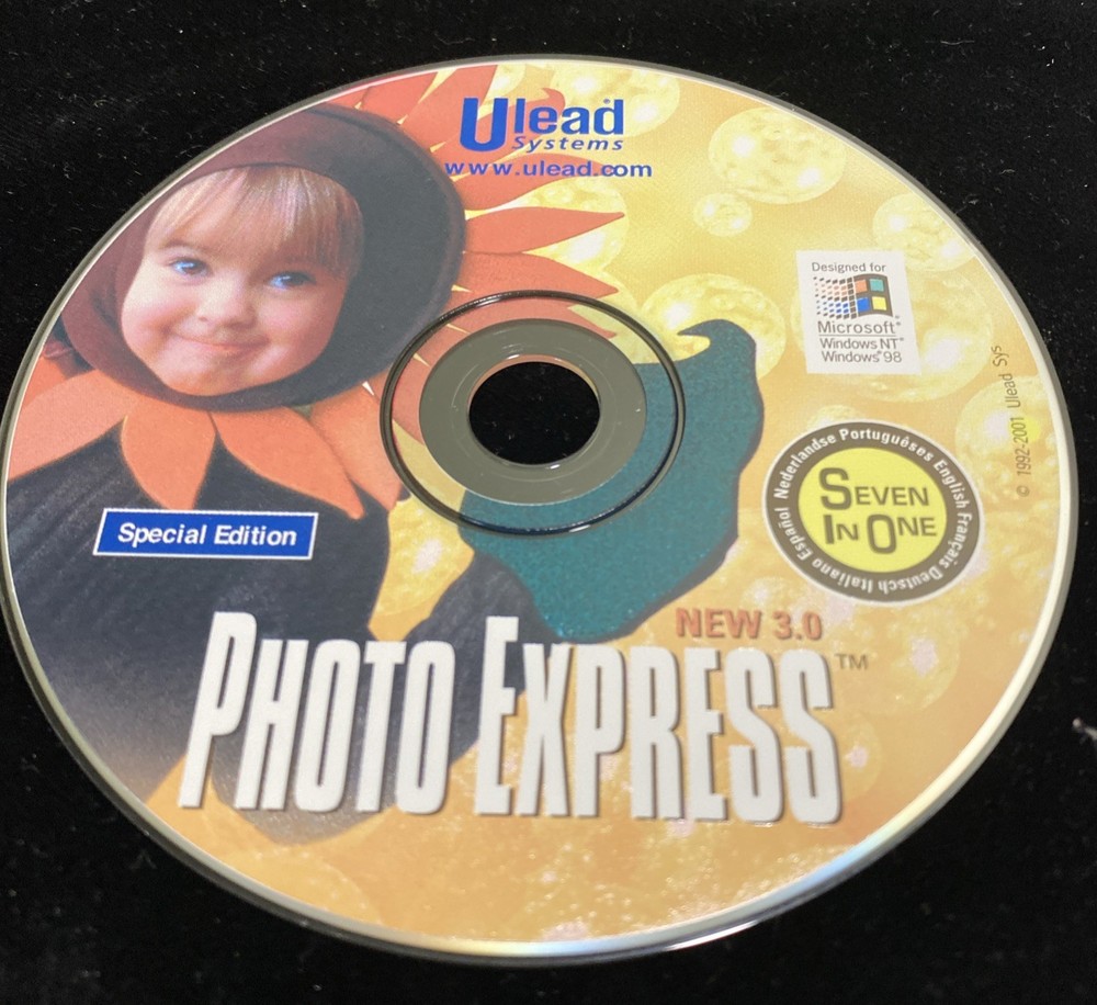 Ulead Systems Photo Express New 3.0 Special Edition PC CD-ROM Software @18