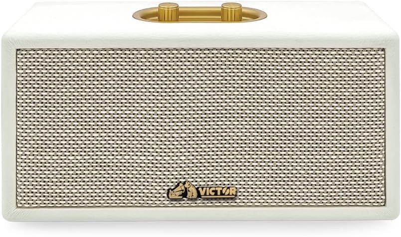 Victor VAS-3003 Portable Bluetooth Speaker with Radio and USB Reader - Black