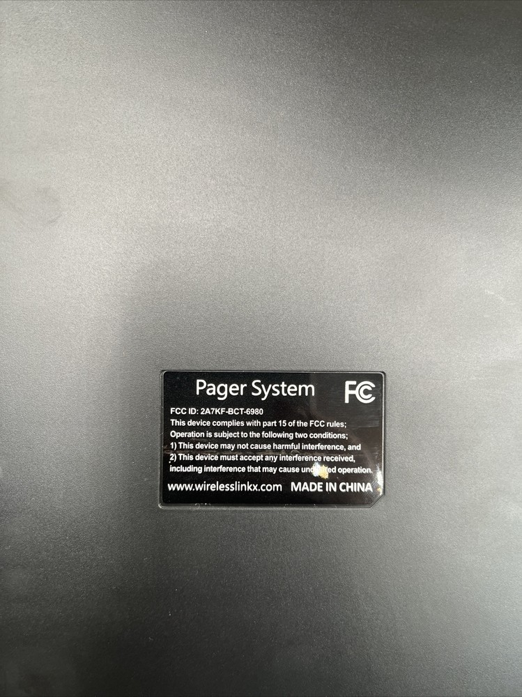 20-Pager Wireless Calling System Restaurant Coasters Paging Queuing Pagers New