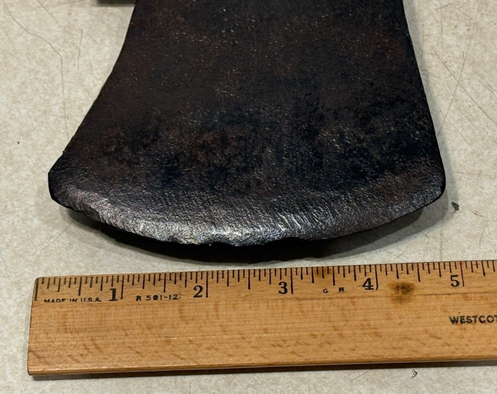 Vintage Unmarked Double bit Axe Head 4lb 6oz.