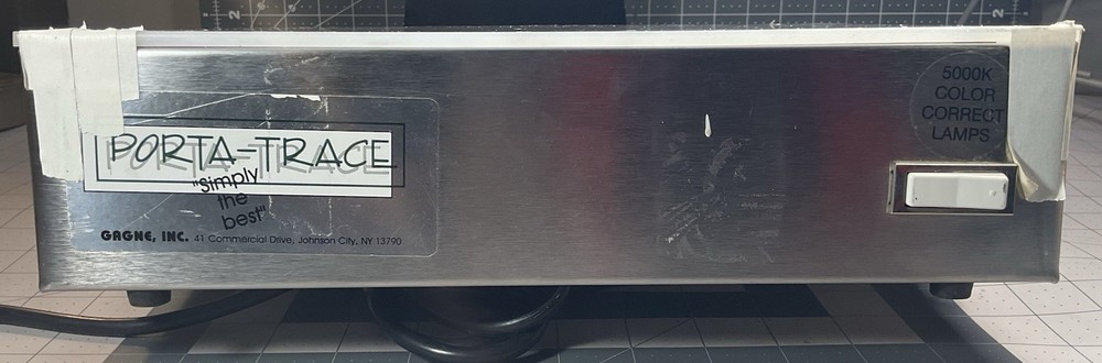 Porta-Trace Gagne Light Box Tracing Board Model 1012 WORKING