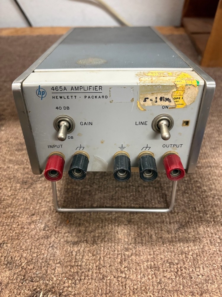 Hewlett Packard 465A AMPLIFIER
