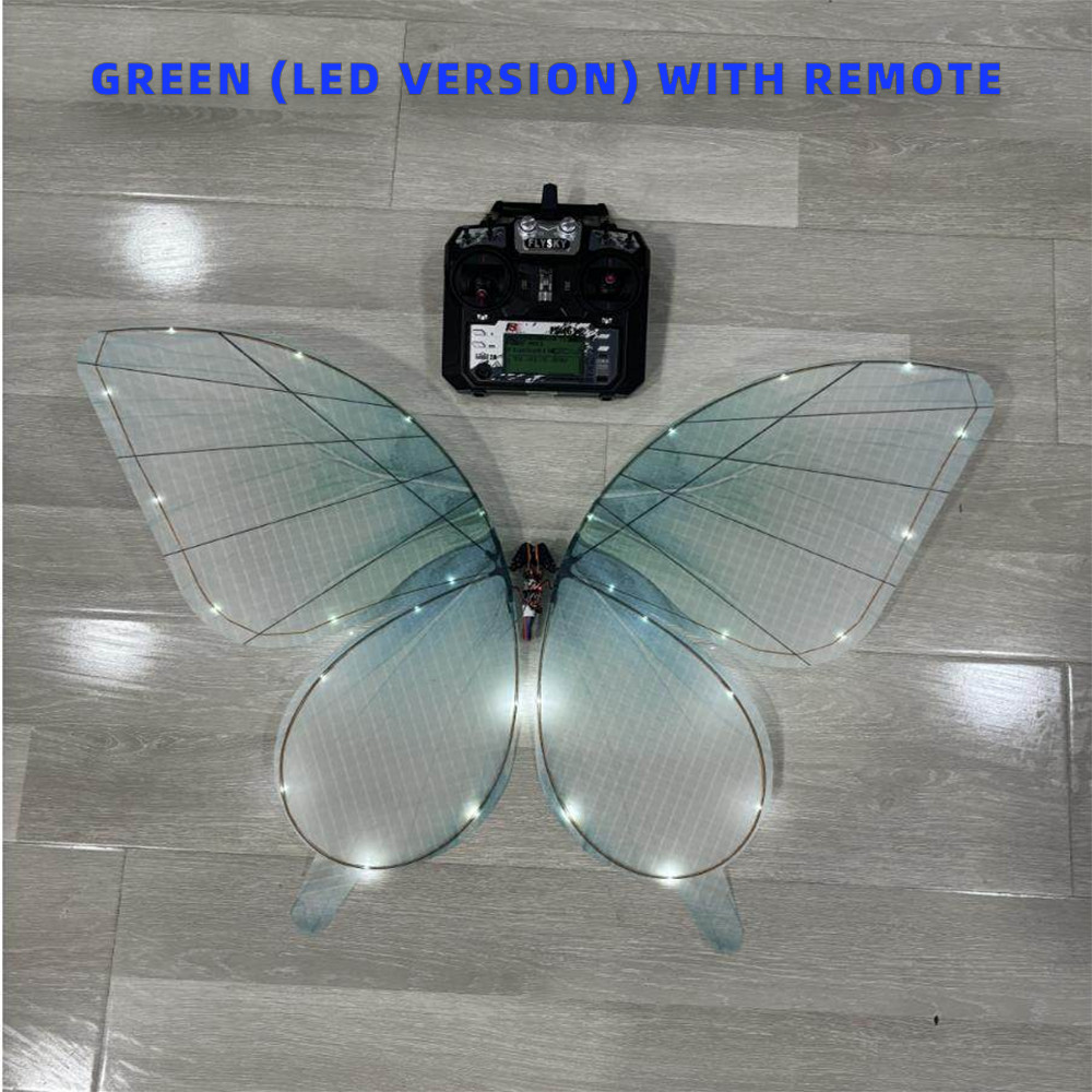 Bionic Flapping Wing RC Flying Butterfly DroneLED Opening Performance Stage Prop