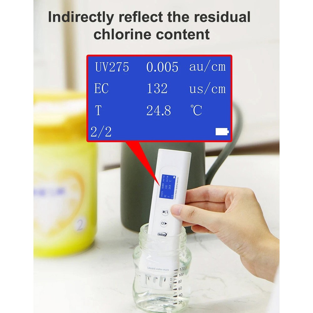 Water Quality Tester TDS TOC COD Multi-Parameter Waterproof IP67 EC TemperaturqA