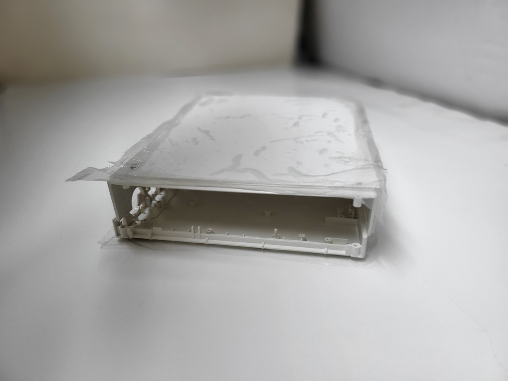 NEW White Wii Replacement shell casing Front & two sides (no buttons) #18Q