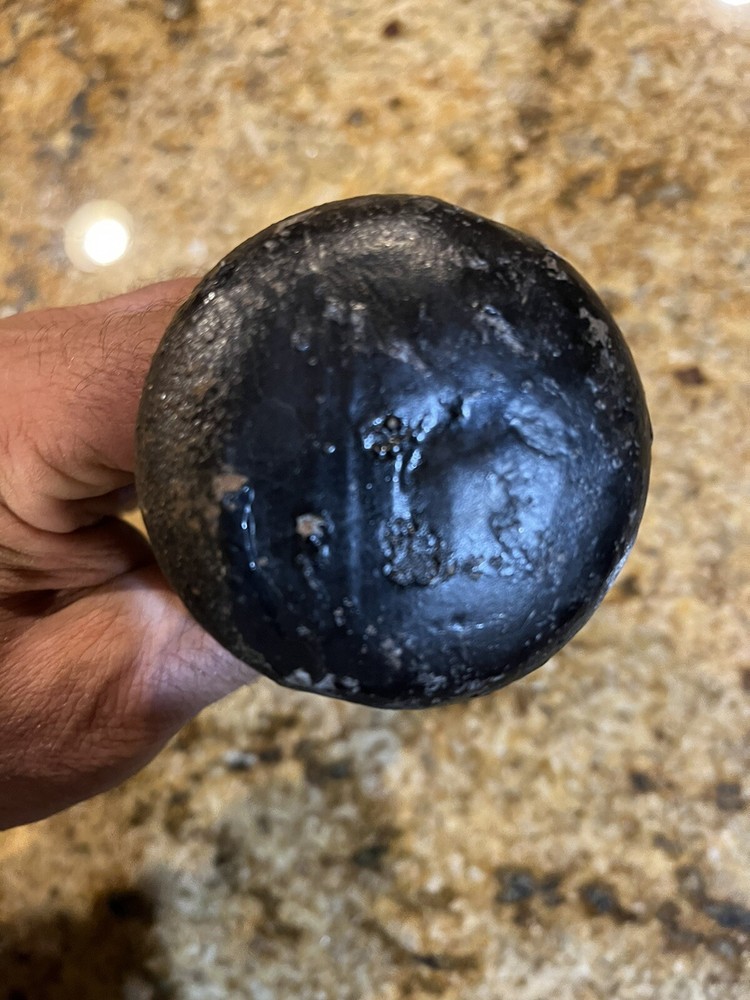 Vintage 3 Pound Dumbbell Bun Unmarked