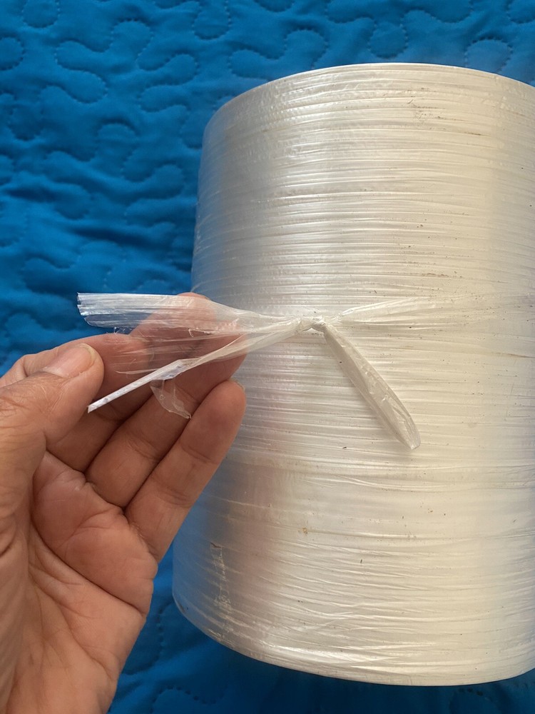 Plastic Clear Raffia Tie String Tape For Binding Crafts Floristry Garden