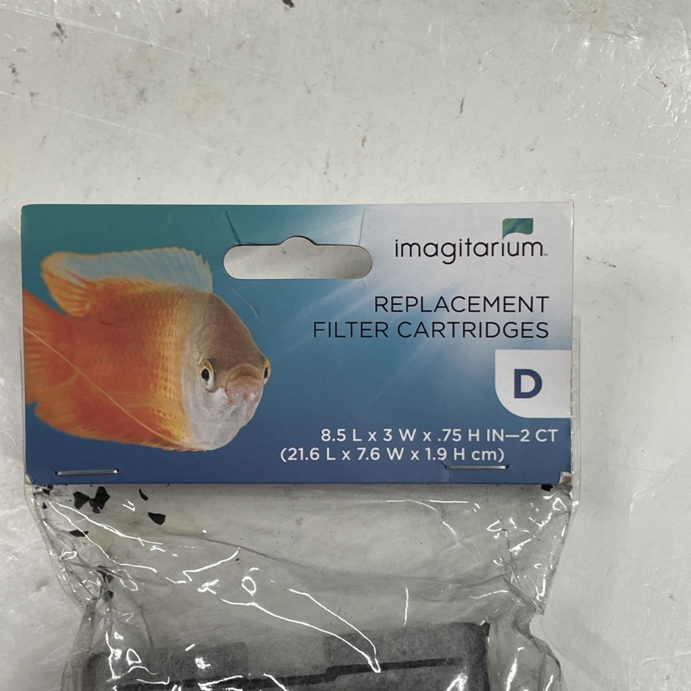 Imagitarium Potable Water Filter Replacement Cartridge D - 2 Pack for Aquariums