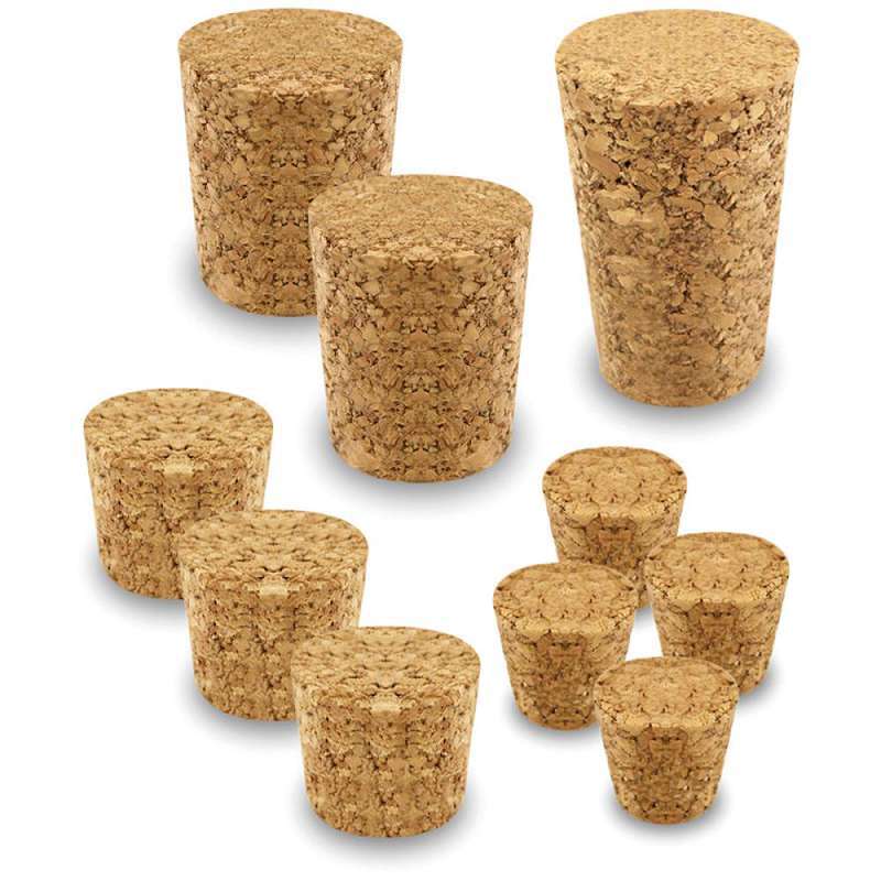 Cork Stoppers Value Pack Assorted 10/Pkg