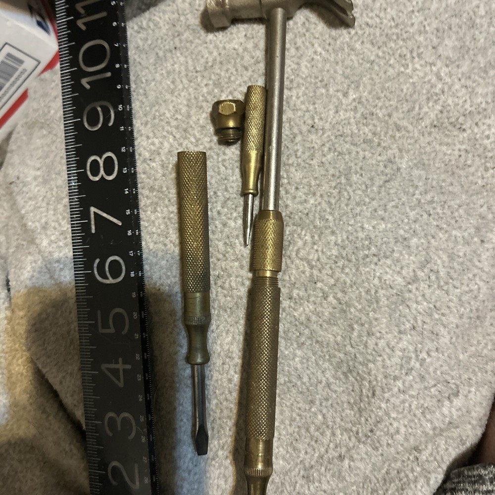 Vintage 4 In 1 Tools Screwdriver And Hammer
