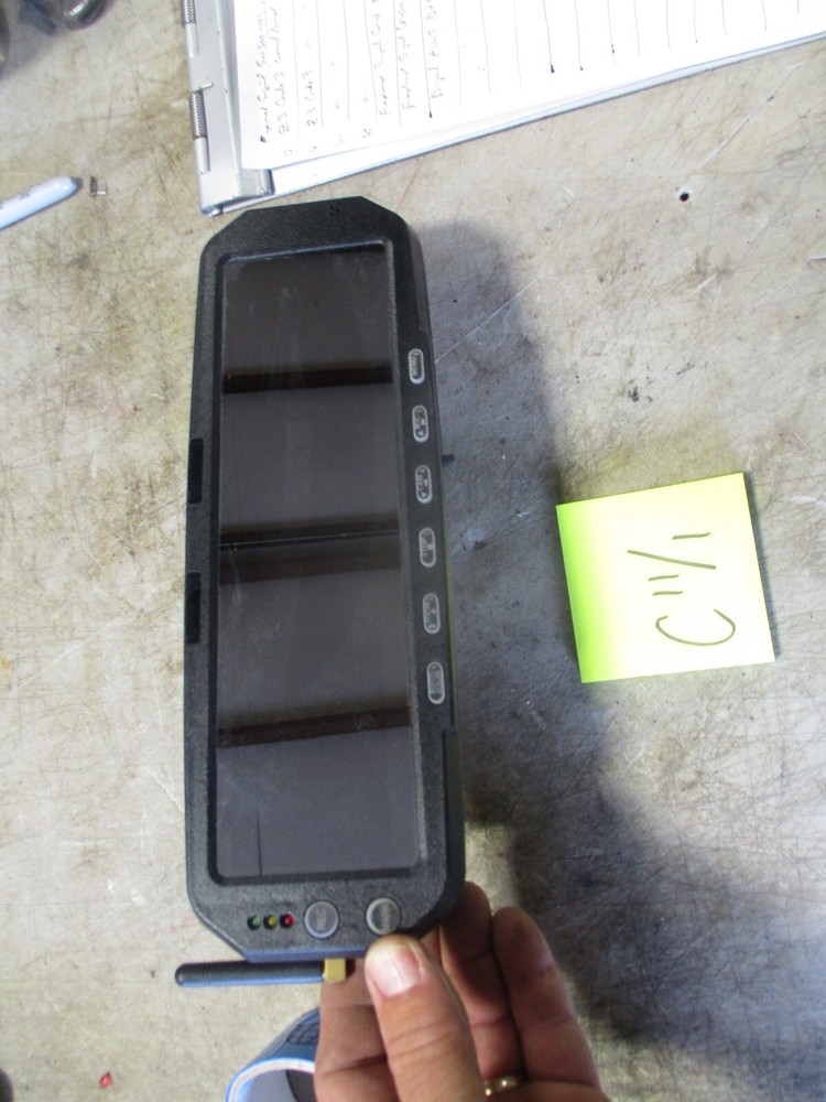 Used Digital Ally Rear View Mirror / Camera, DVM-500, Untested