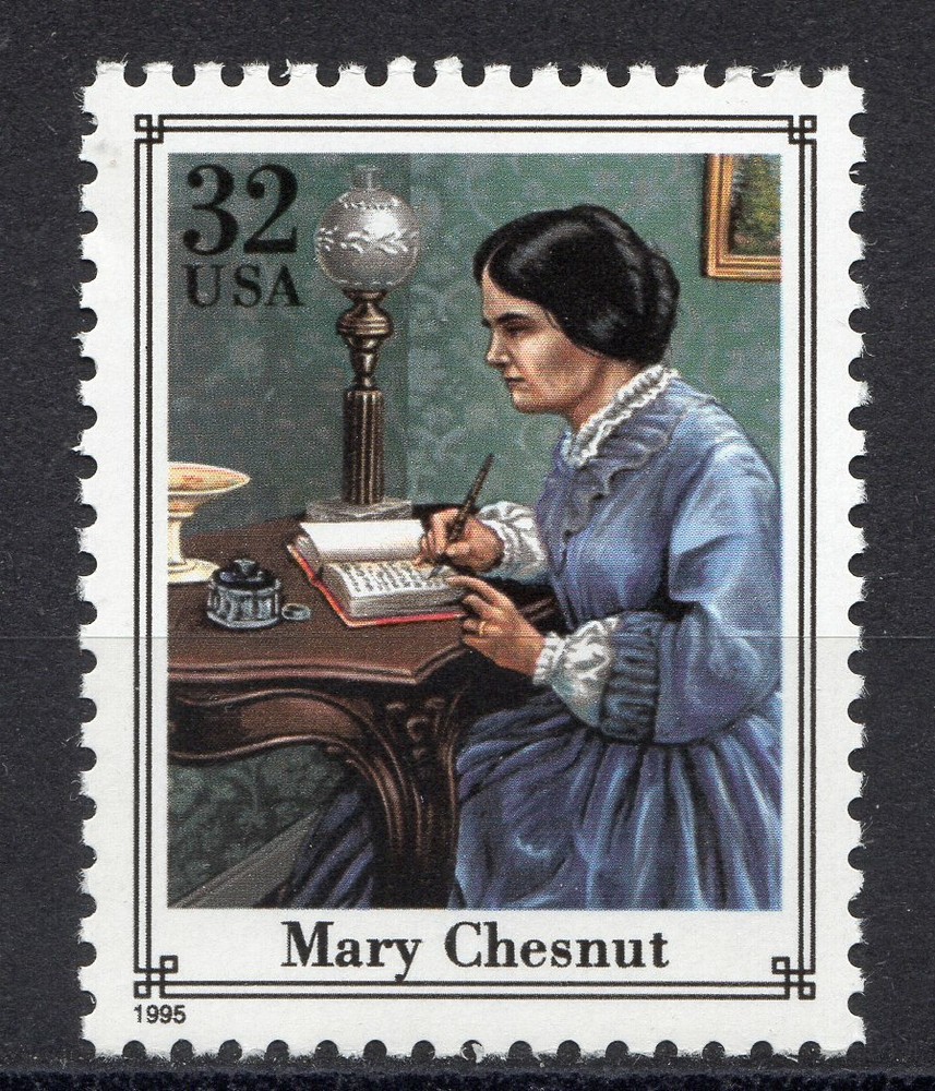 2975o * MARY CHESNUT ** CIVIL WAR AUTHOR *  U.S. Postage Stamp Mint