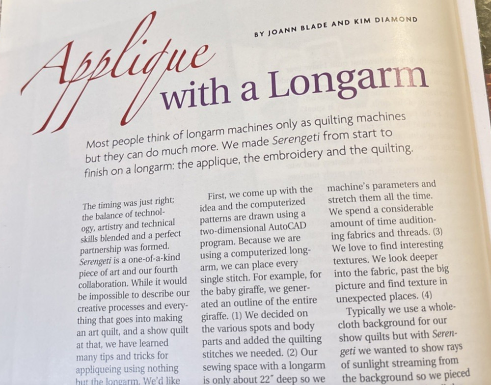 Rare Quilters Newsletter Patterns Dec/Jan 2015