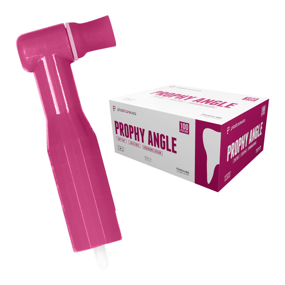 Dental Prophy Angles Soft Cup - Disposable, Latex-Free 100 pcs