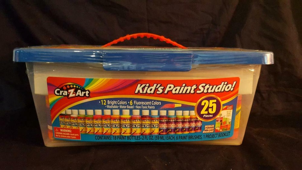 Cra-z-art Kid's Paint Studio 25 Pieces