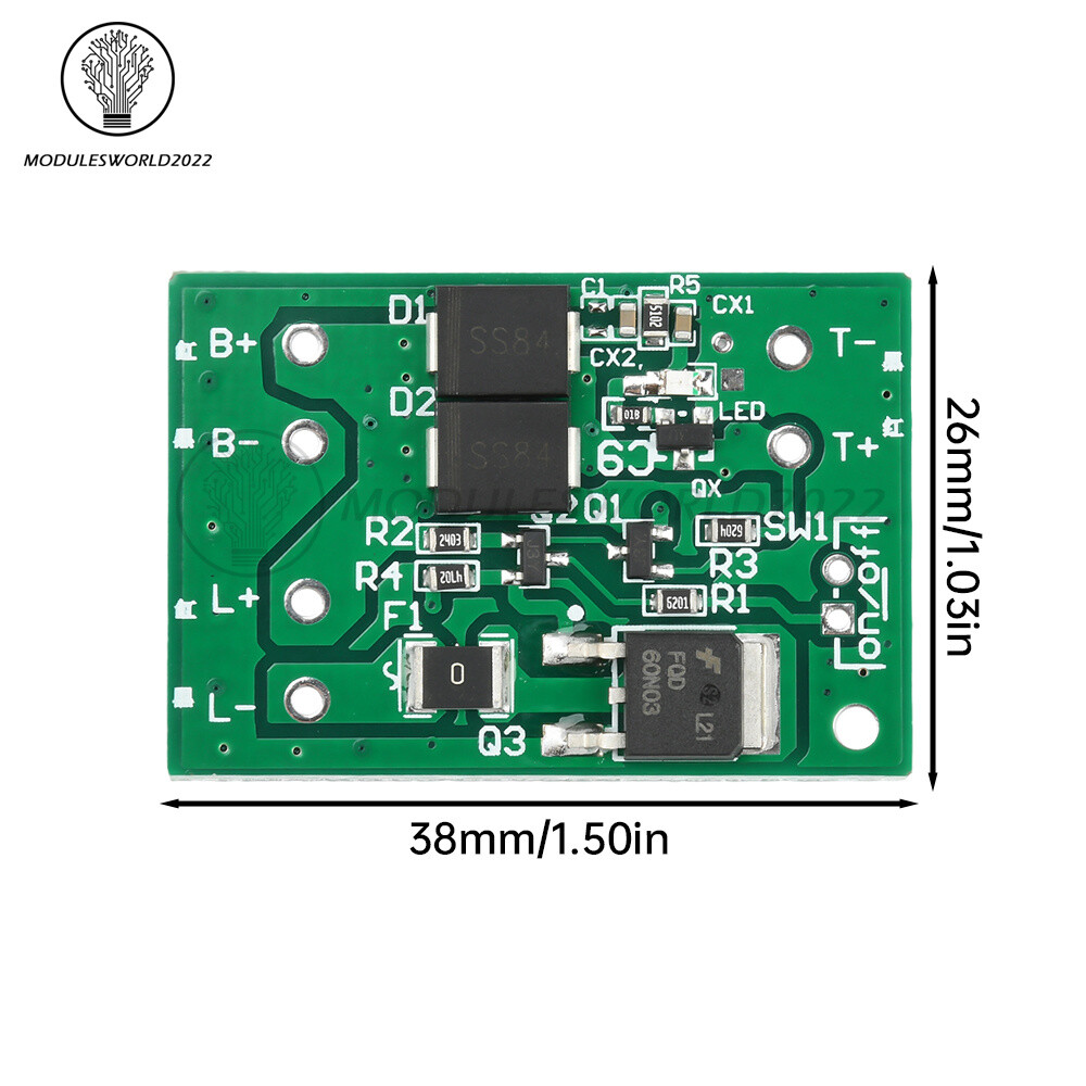 3.2V-15V Solar Light Circuit Control Board Solar Light Controller PCBA Board