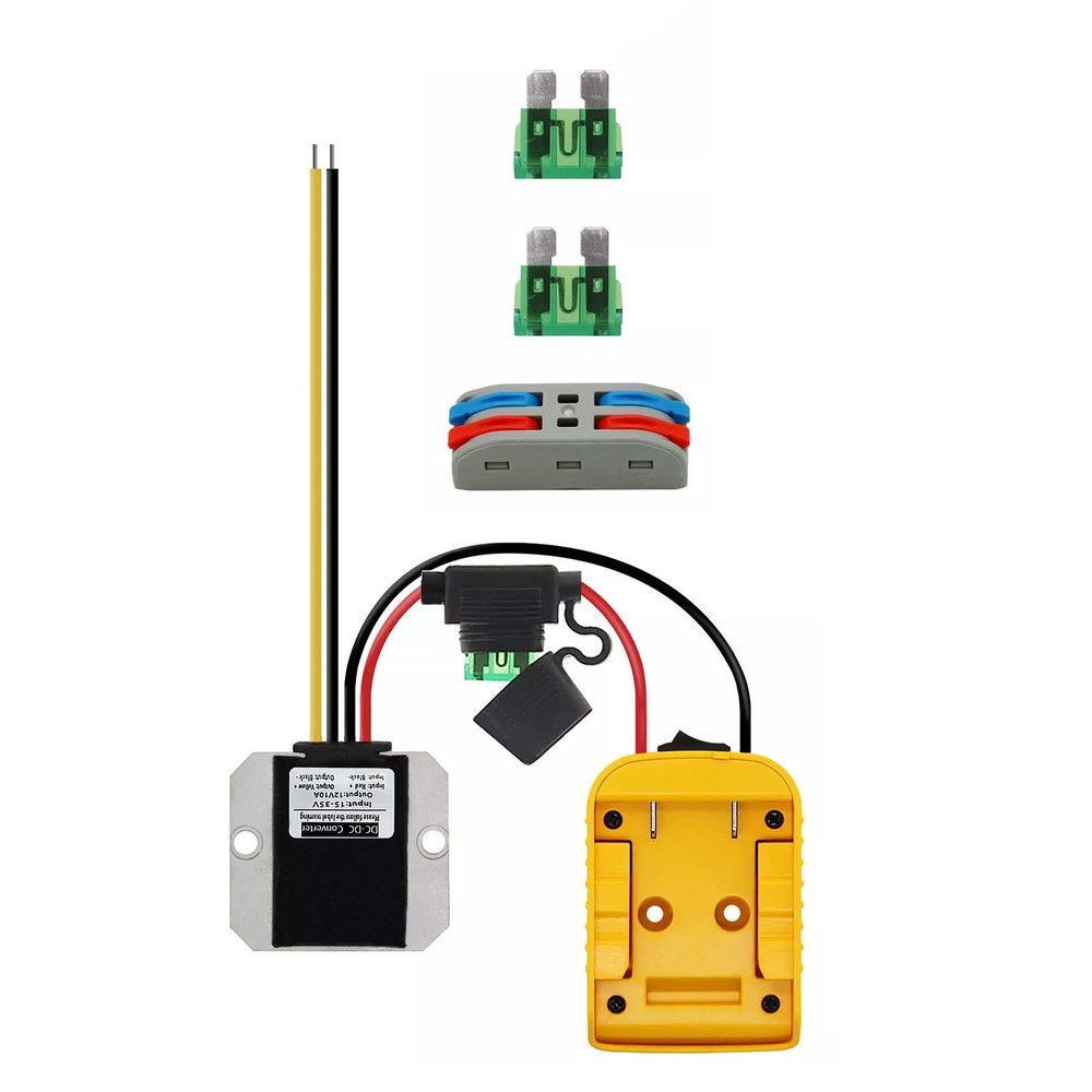 1 Peak Step Down Converter compatible with for Dewalt 18V/20V With DCB205 DCB206