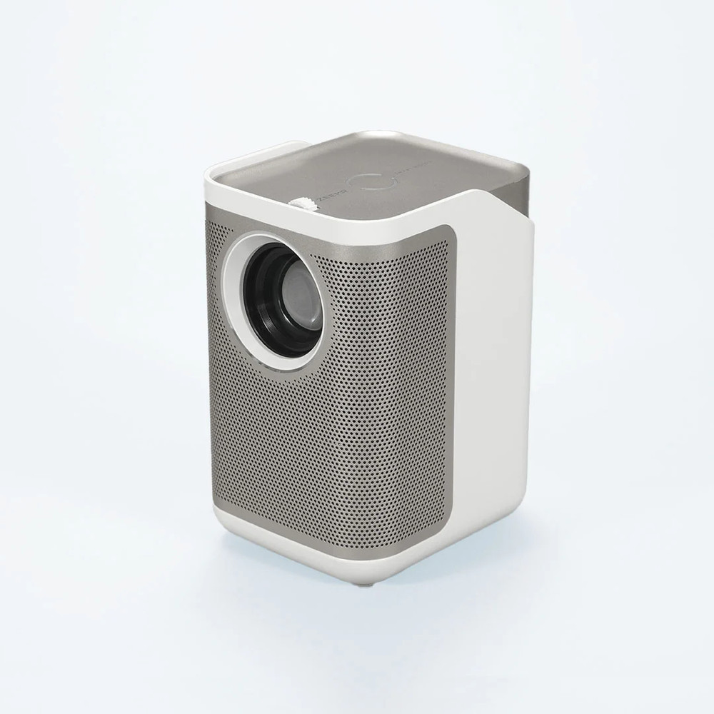 ZEEMR D1 PRO Home Smart Portable Projector 1080p w/ 4k Decoding -White