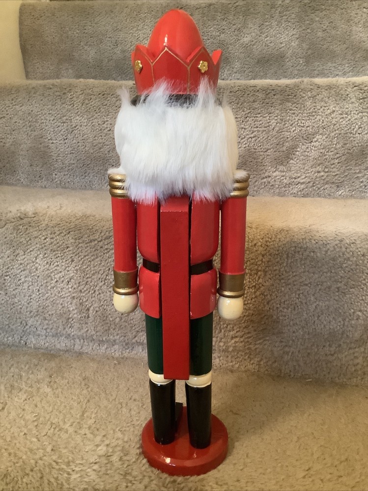 Christmas Nutcracker King 15” Tall