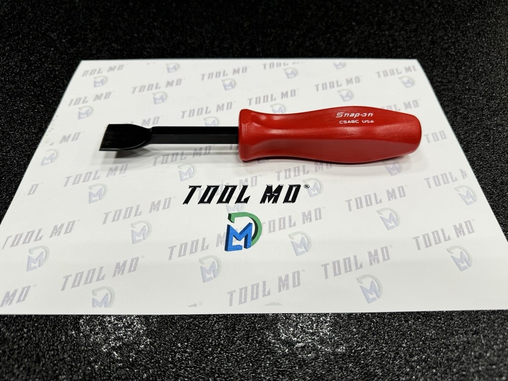 Snap-on Tools USA NEW RED Hard Handle 8" Rigid Carbon Scraper CSA8CR
