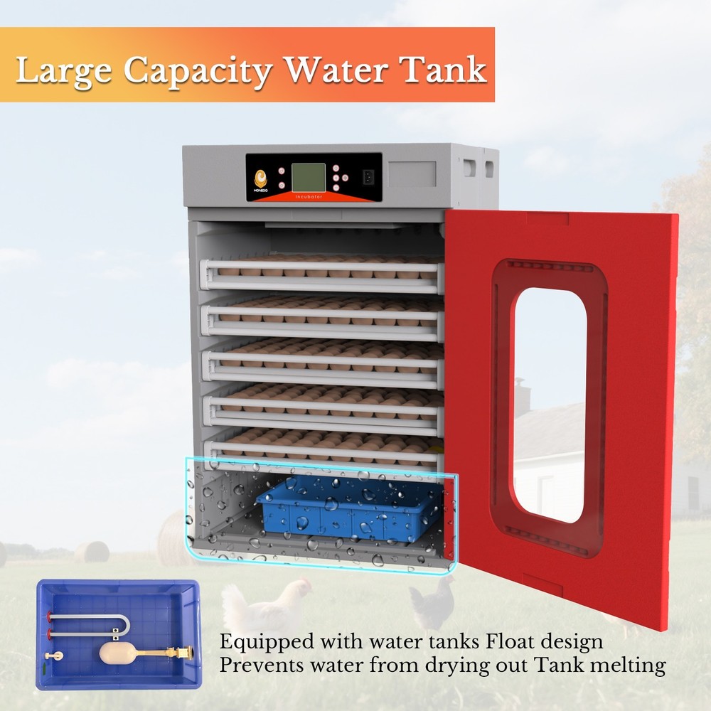 400 Eggs Incubator Automatic Incubator for Hatching Eggs Automatic Egg Turning