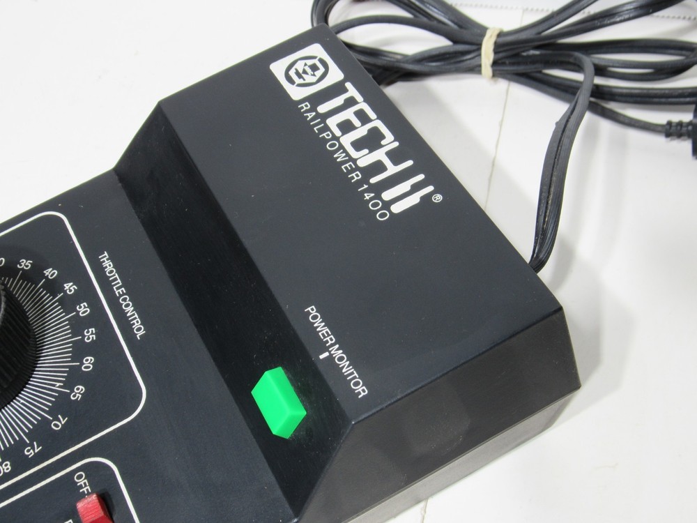 MRC Tech II Railpower 1400 Model Train Control Speed Controller Tested