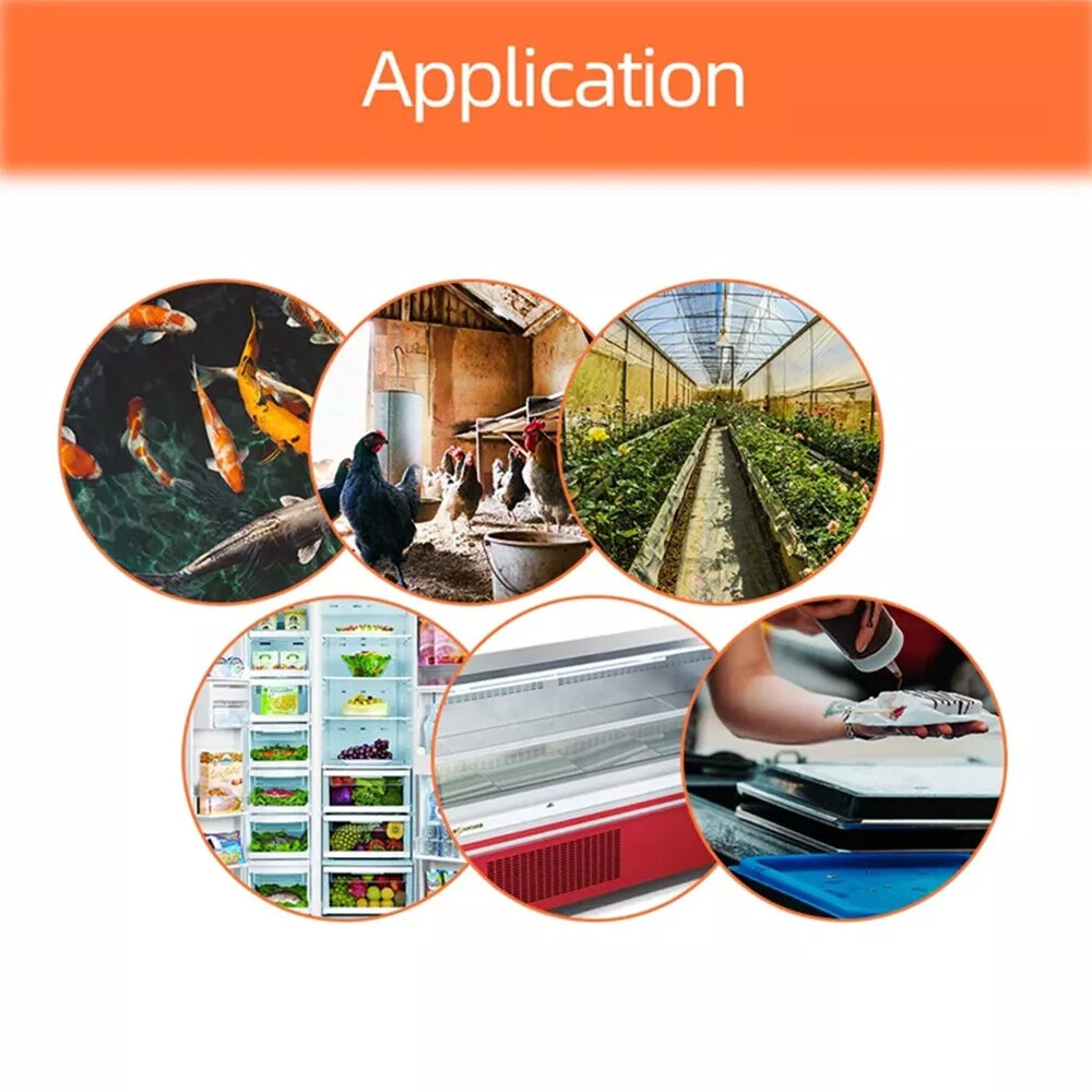 Digital Fahrenheit Temperature Controller AC110V Thermostat Control Relay Sensor