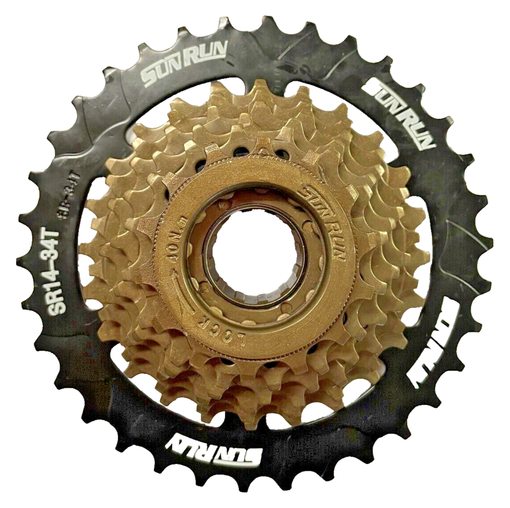 SunRun 7-Speed 14-34t Freewheel NEW!