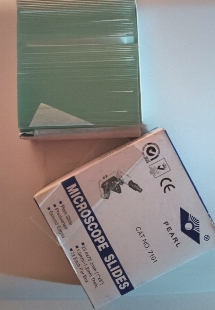 Microscope Slides - Pre-Cleaned / Clear (Set of 70)