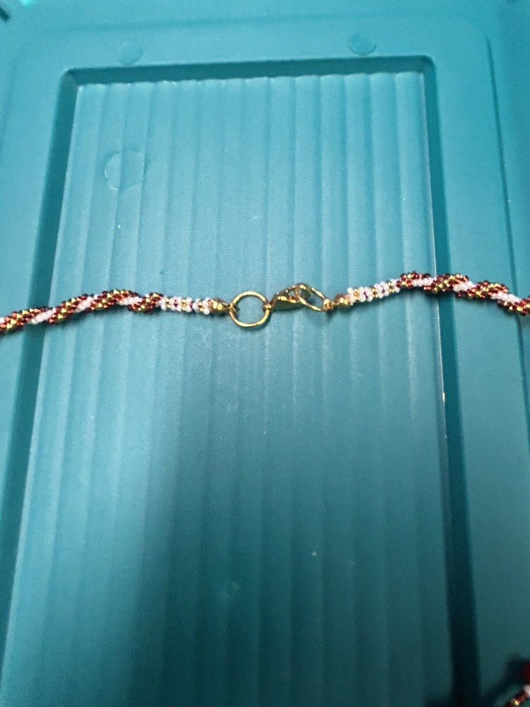 handmade beaded necklace