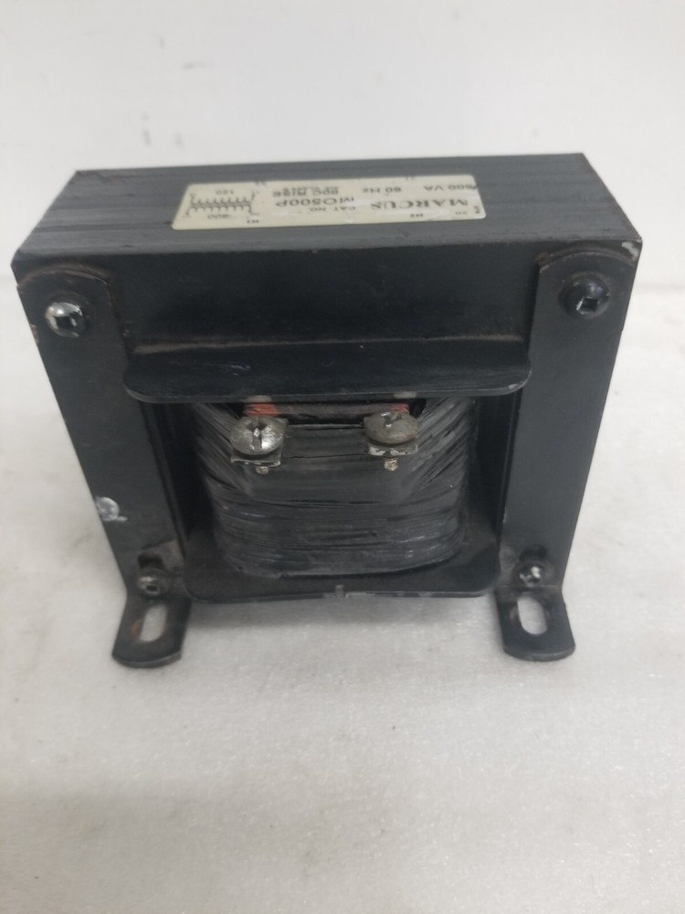 MARCUS MO500P Single Phase Control Transformer 500VA 60Hz 80cRise