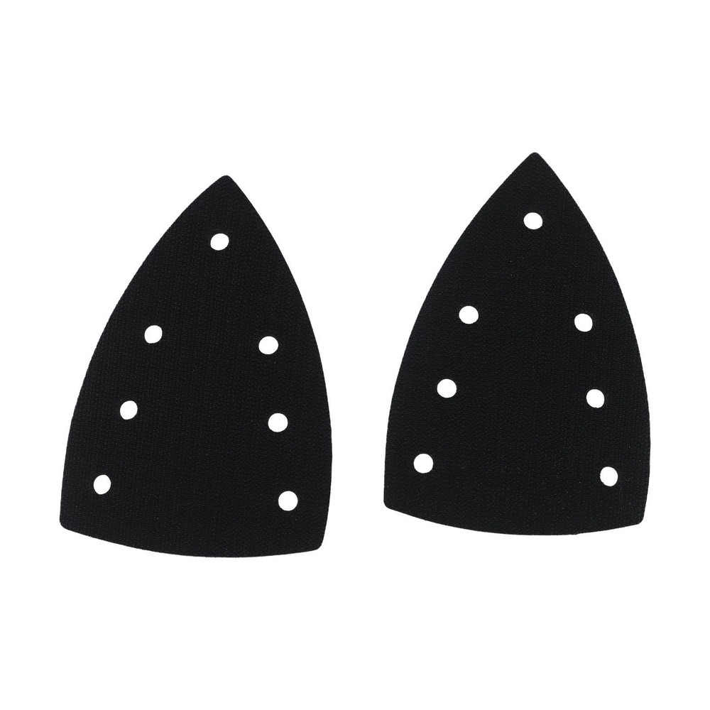 2pcs Multi Use Triangle Sanding Pads with 7 Holes for Smooth Finishing