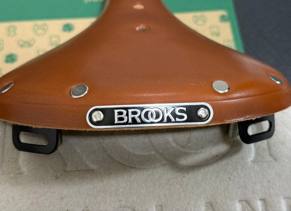 BROOKS FLYER HONEY Leather Saddle Spring Model New